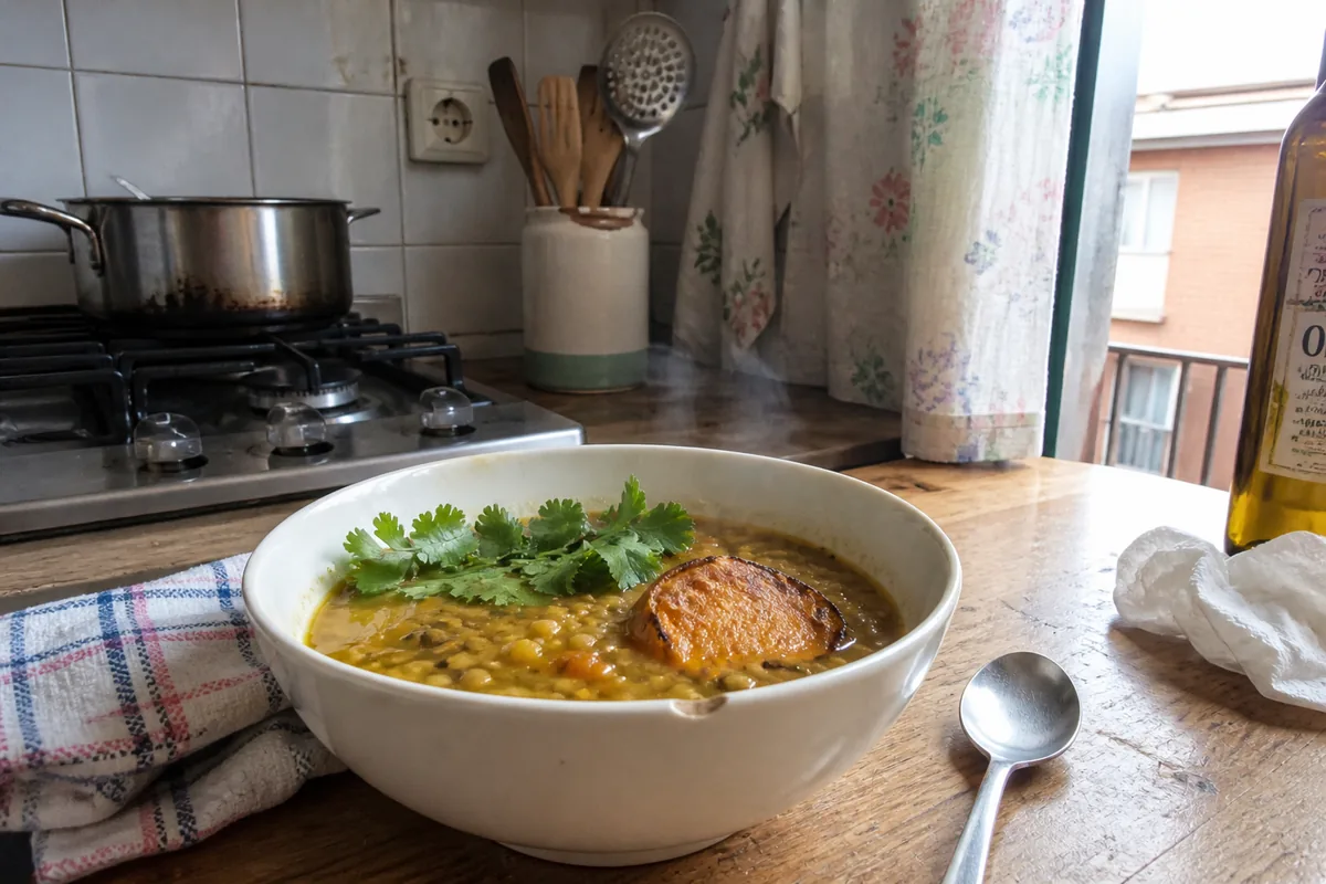 Una cena de cúrcuma, lentejas y boniato para dormir como antes