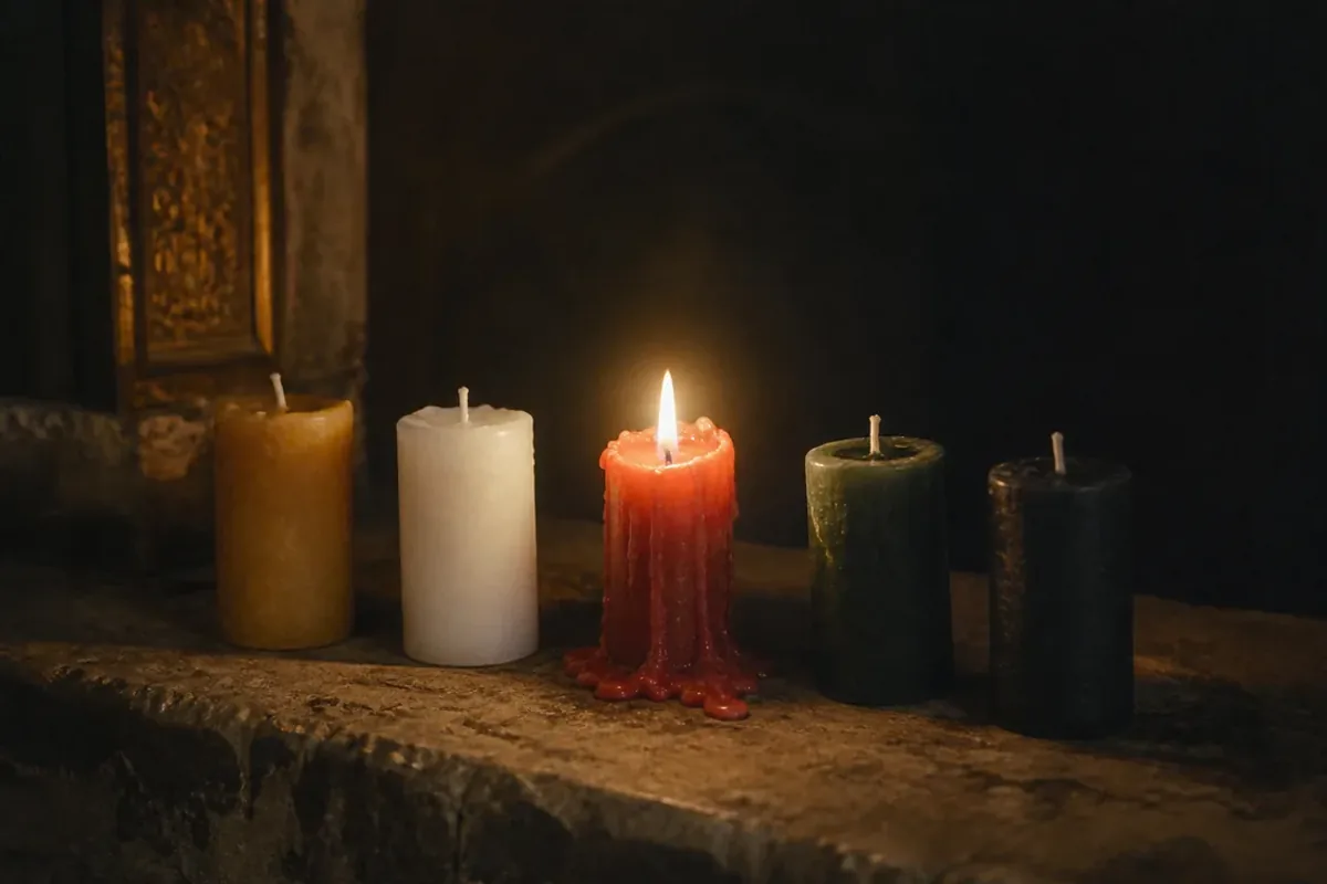 Qué significan de verdad los colores de las velas